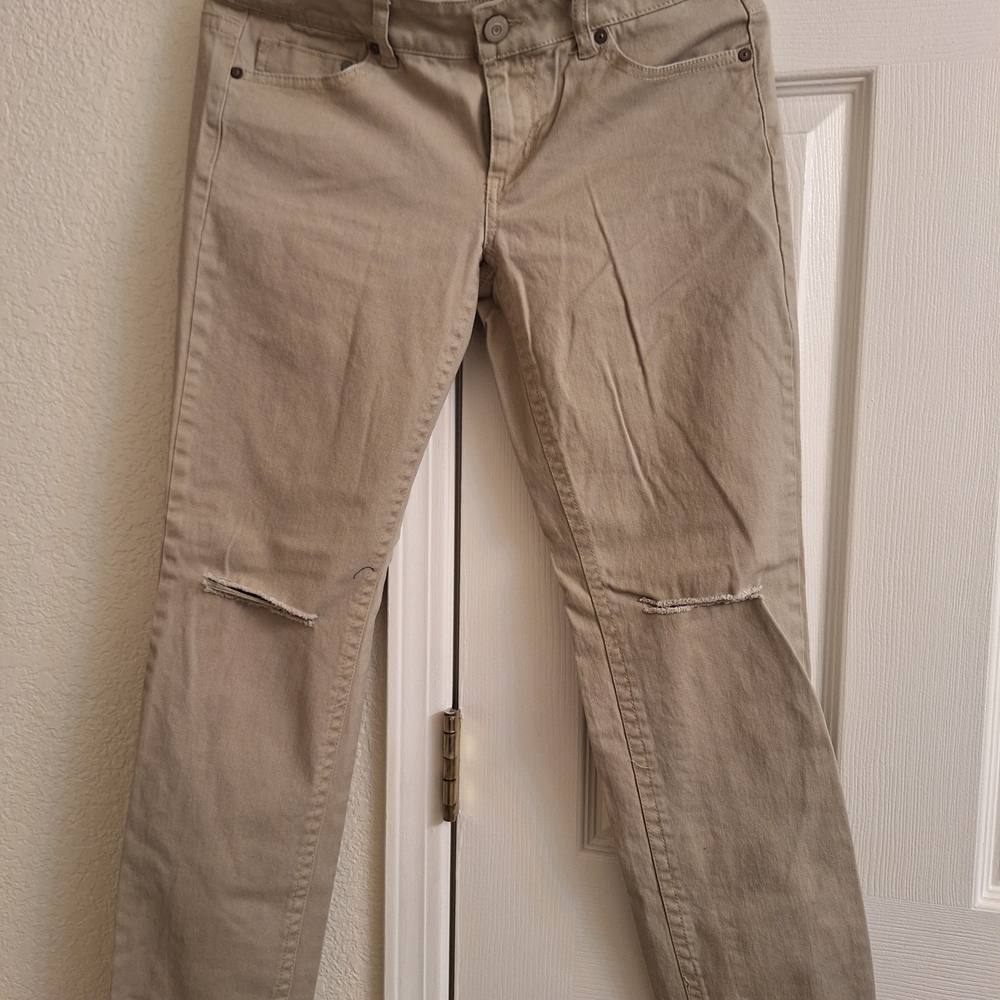 Stylish Tan Women Jeans